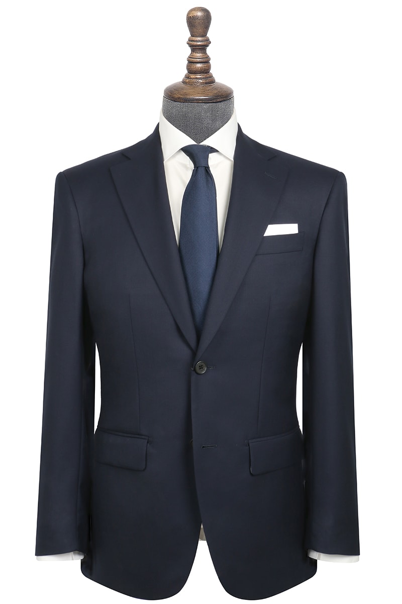 InStitchu Collection Scotland Navy Wool Jacket