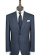 InStitchu Collection Spangle Blue Birdseye Wool Blend Jacket