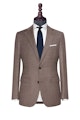 InStitchu Collection The Amalfi Grey Brown Textured Wool Jacket