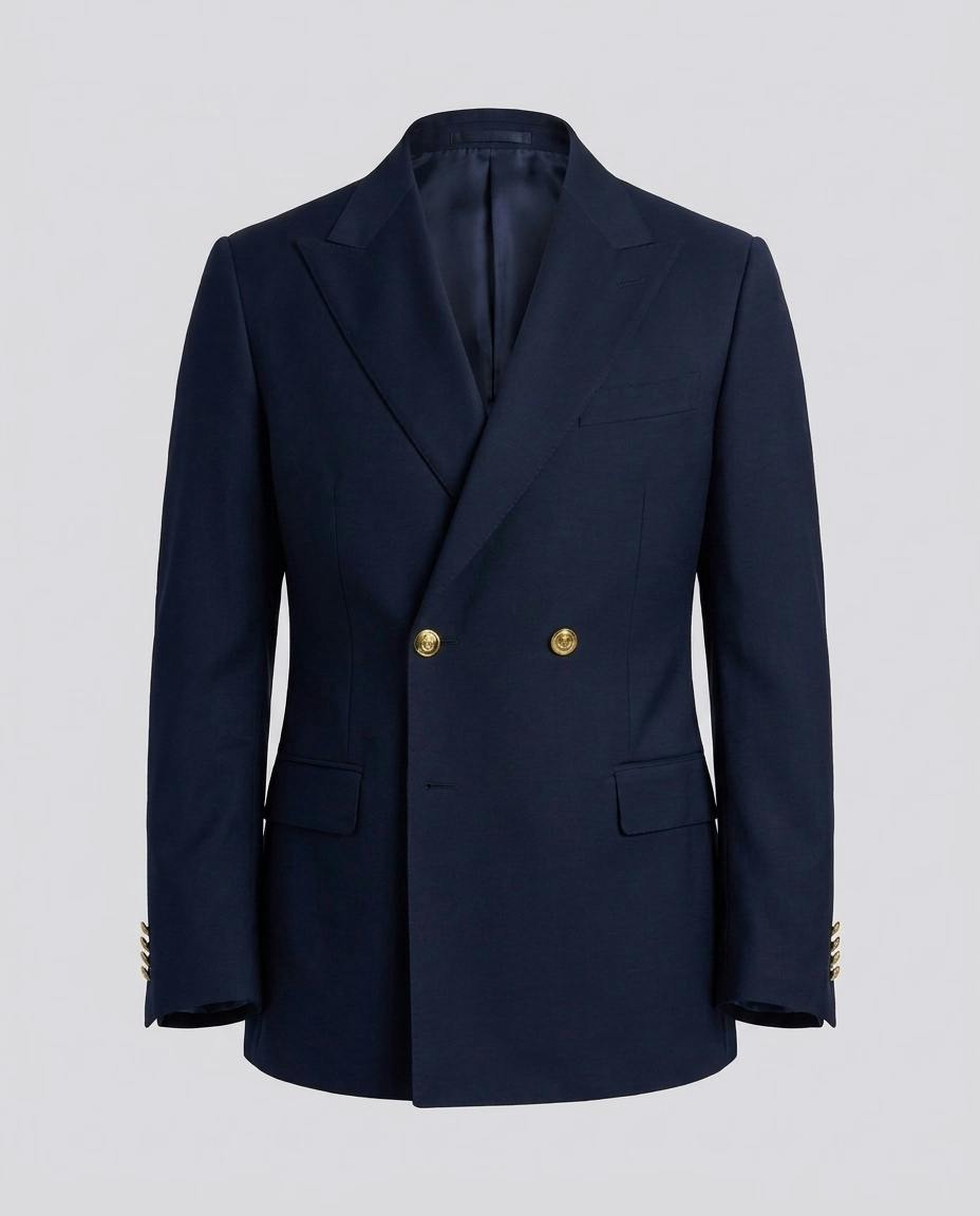 The Bowen Navy Wool Jacket