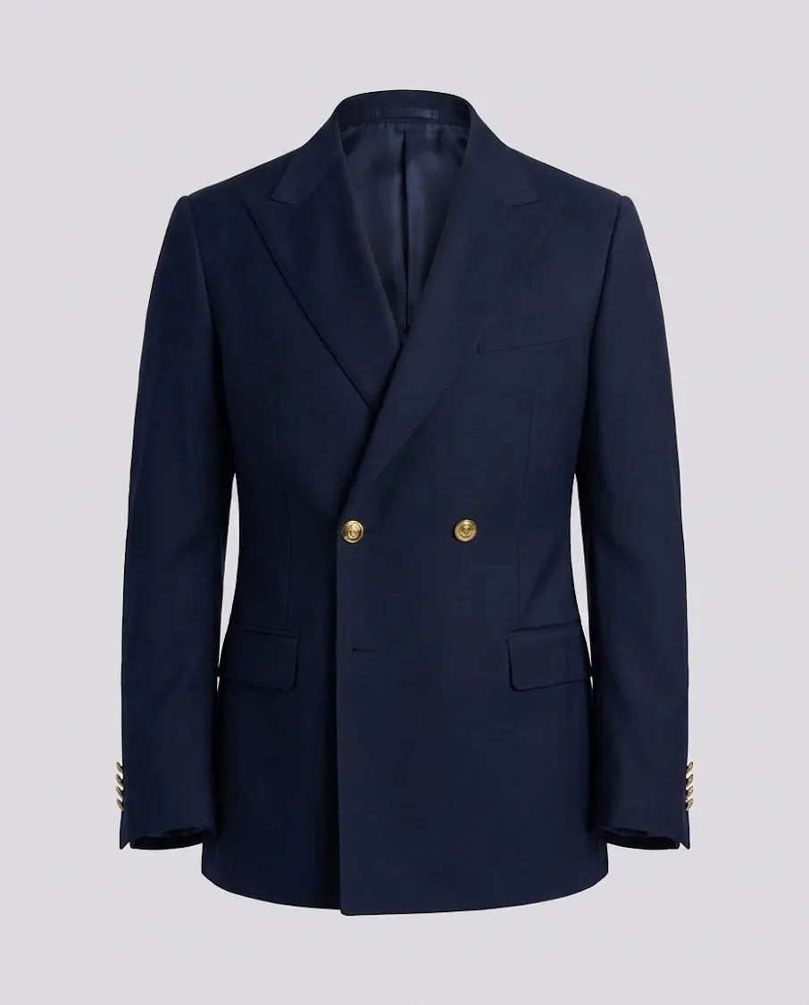 The Bowen Navy Wool Jacket