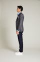 InStitchu Collection The Davis Grey Woven Wool Jacket