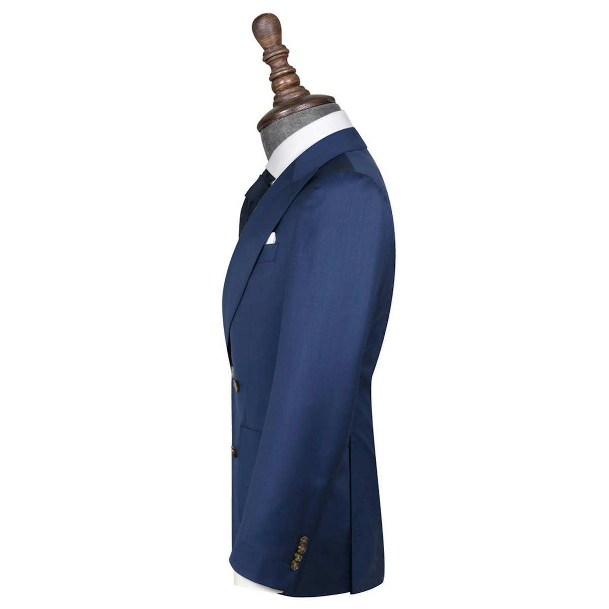 InStitchu Collection The De Rossi Navy Blue Wool Jacket