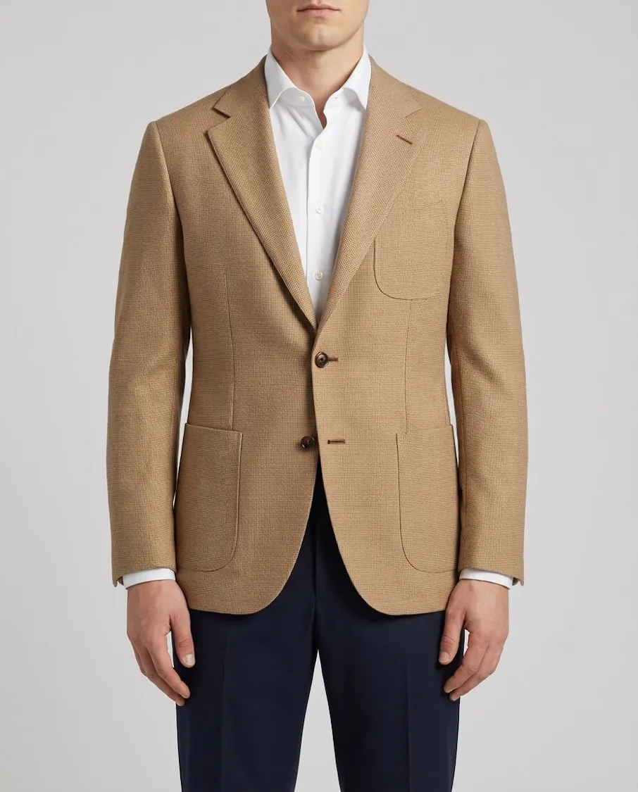 The Devonport Taupe Wool Jacket