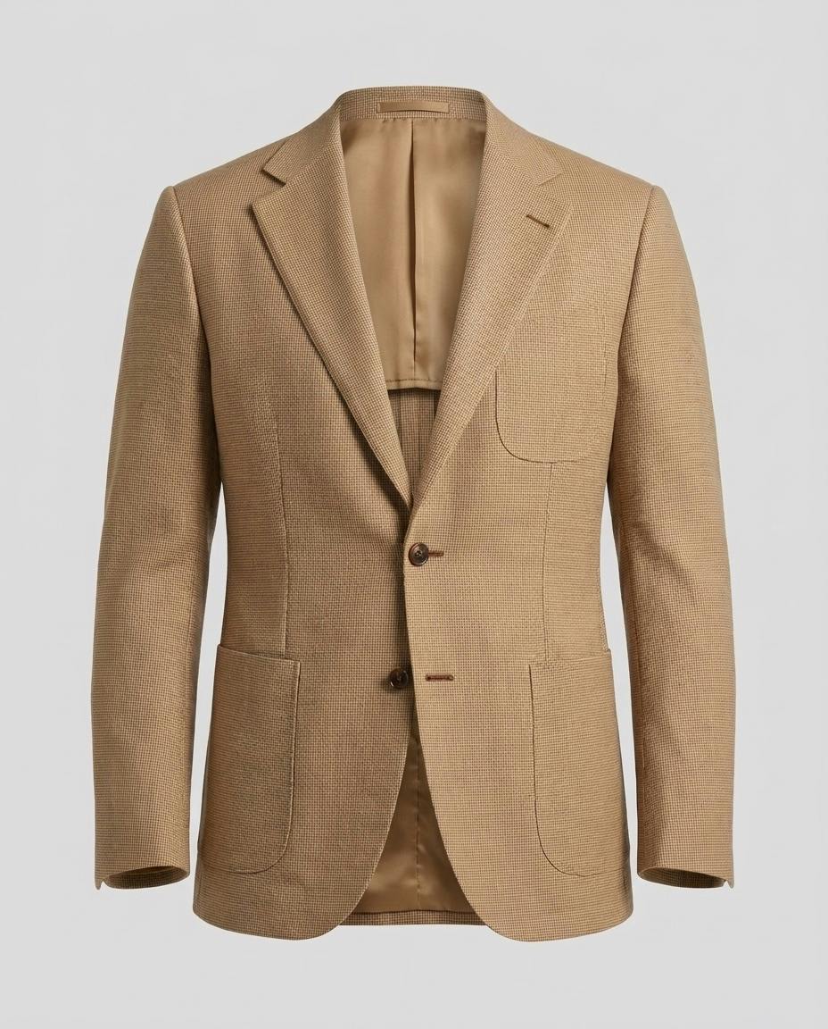 The Devonport Taupe Wool Jacket