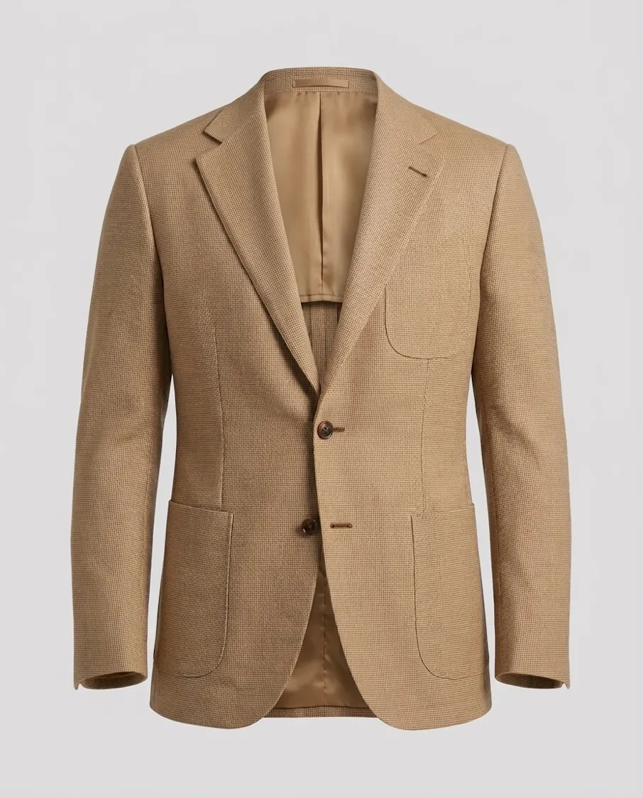 The Devonport Taupe Wool Jacket
