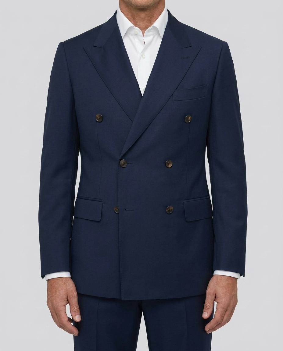 The Esperence Navy Wool Jacket
