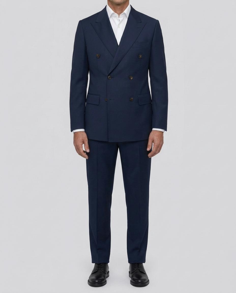 The Esperence Navy Wool Jacket