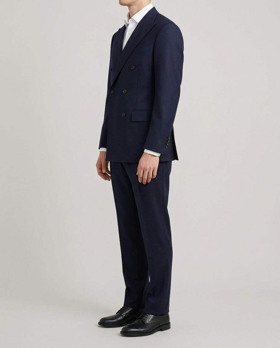 The Esperence Navy Wool Jacket
