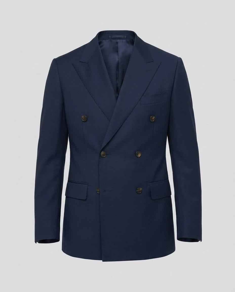 The Esperence Navy Wool Jacket