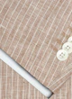 InStitchu Collection The Gatsby Beige Linen Jacket