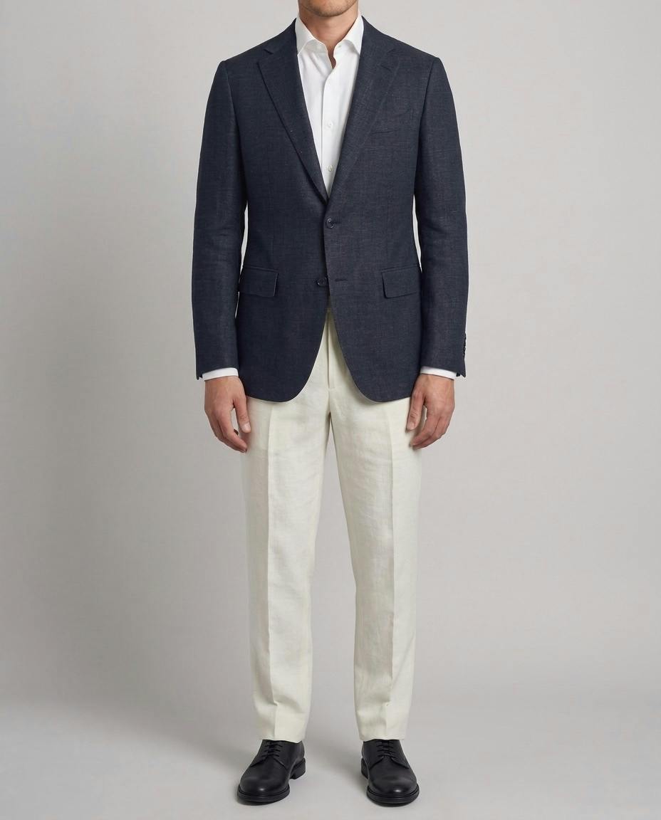 The Geraldton Wool Silk Linen Jacket