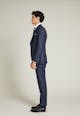 InStitchu Collection The Lander Navy Pinstripe Jacket