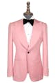 InStitchu Collection The Lapo Pink Wool Dinner Jacket