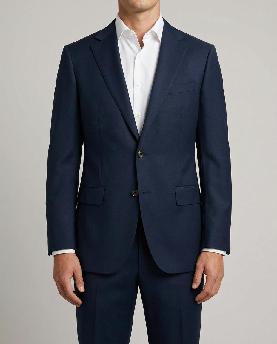 The Mackay Navy Wool Jacket