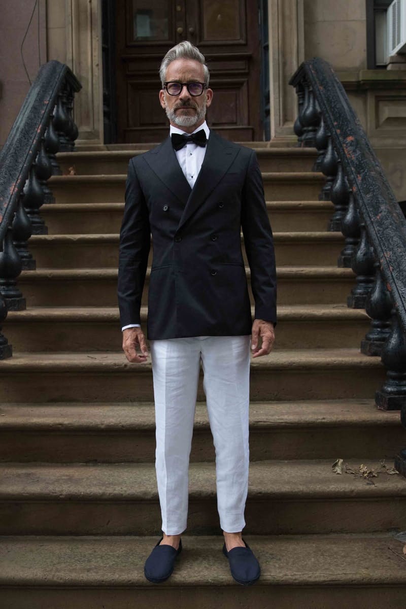 The Manhattan Black Linen Jacket Men's Custom Jacket InStitchu