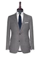 InStitchu Collection The Milan Grey Textured Wool Jacket