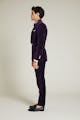 InStitchu Collection The Napier Purple Velvet Jacket