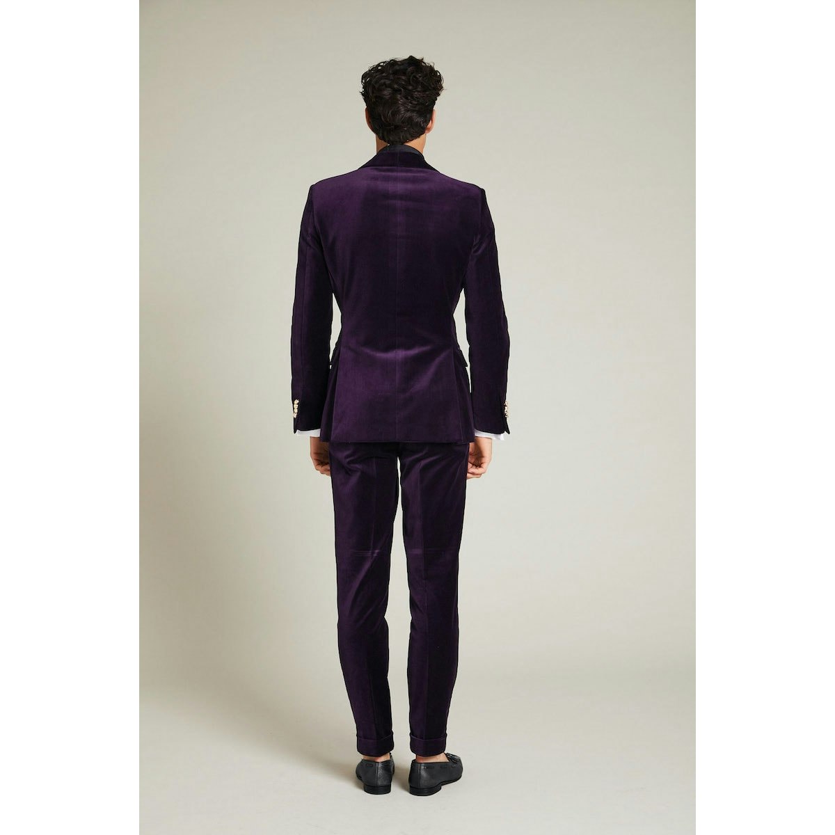 InStitchu Collection The Napier Purple Velvet Jacket