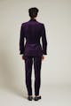 InStitchu Collection The Napier Purple Velvet Jacket