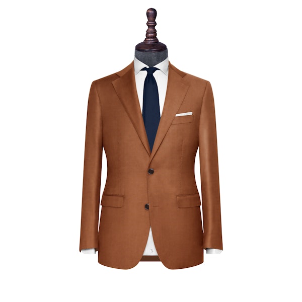 InStitchu Collection The Scafatti Rust Orange Wool Jacket