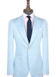 InStitchu Collection The Sinatra Light Blue Cotton Jacket