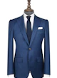 InStitchu Collection The Totti Blue Wool Jacket