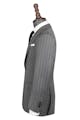 InStitchu Collection The Winton Grey Pinstripe Wool Jacket