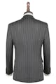 InStitchu Collection The Winton Grey Pinstripe Wool Jacket