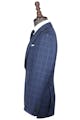 InStitchu Collection Walker Blue Glen Plaid Wool Jacket