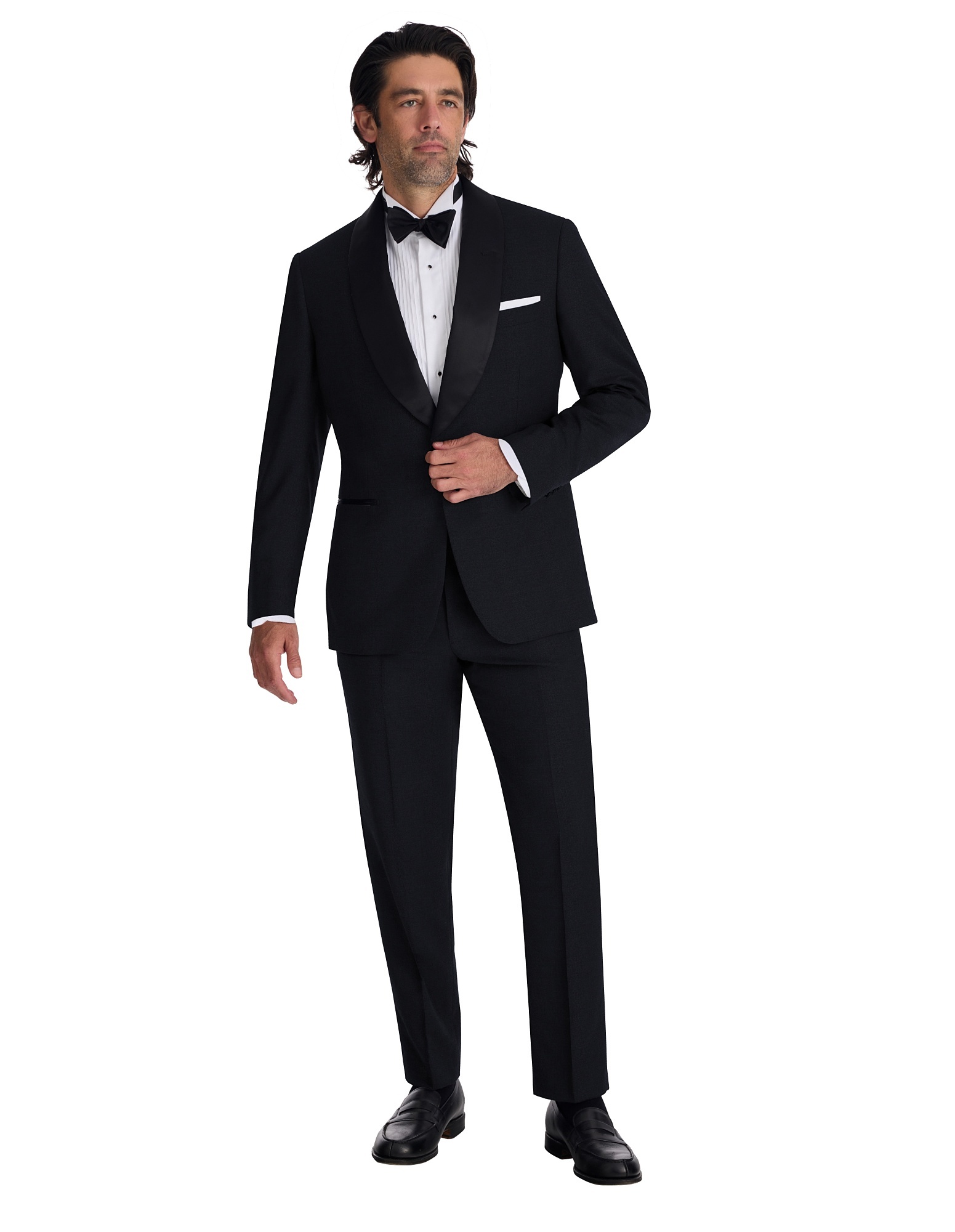 The Harrington Black Tuxedo Jacket