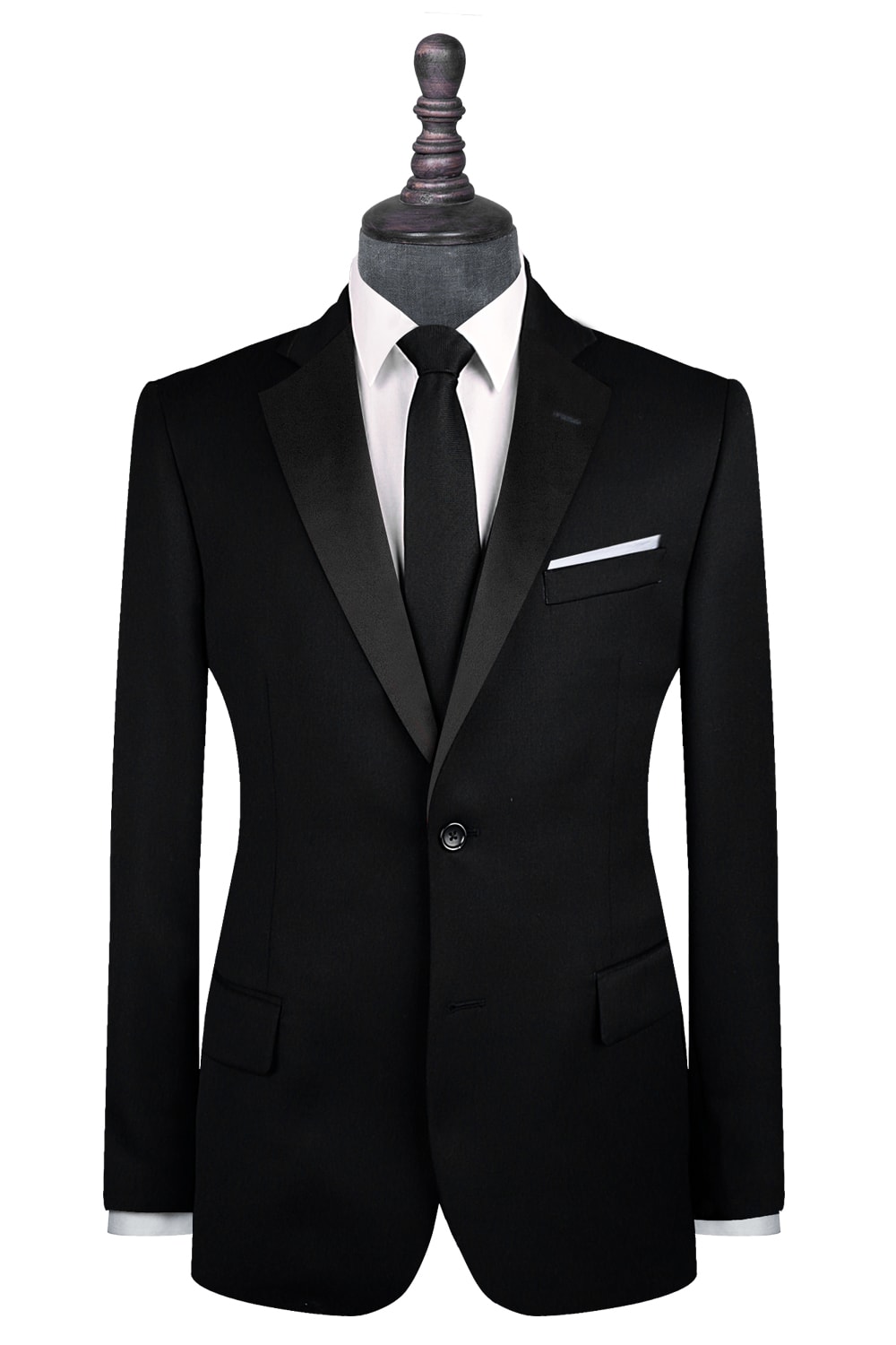 Tailored Black Suits For Men | Made To Measure | InStitchu | InStitchu