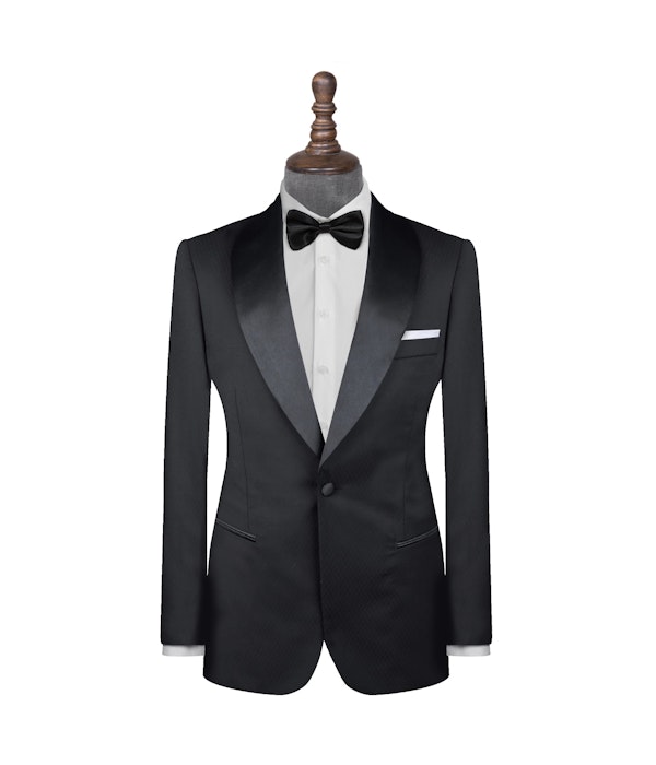 The Prichard Black Formal Tuxedo - Men's Custom Suit | InStitchu