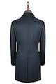 InStitchu Deep Blue Grain Overcoat Back