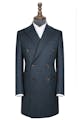 InStitchu Deep Blue Grain Overcoat