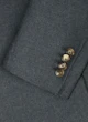 InStitchu Deep Grey Overcoat Sleeve Detail