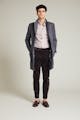 InStitchu Grey with Autumn Check Overcoat
