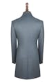 InStitchu Washed Slate Blue Overcoat Back