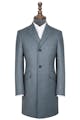 InStitchu Washed Slate Blue Overcoat