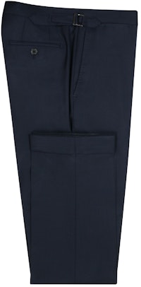 InStitchu Collection Andrade Navy Wool Pants