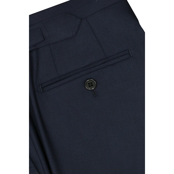 InStitchu Collection Beastall Navy Wool Pants