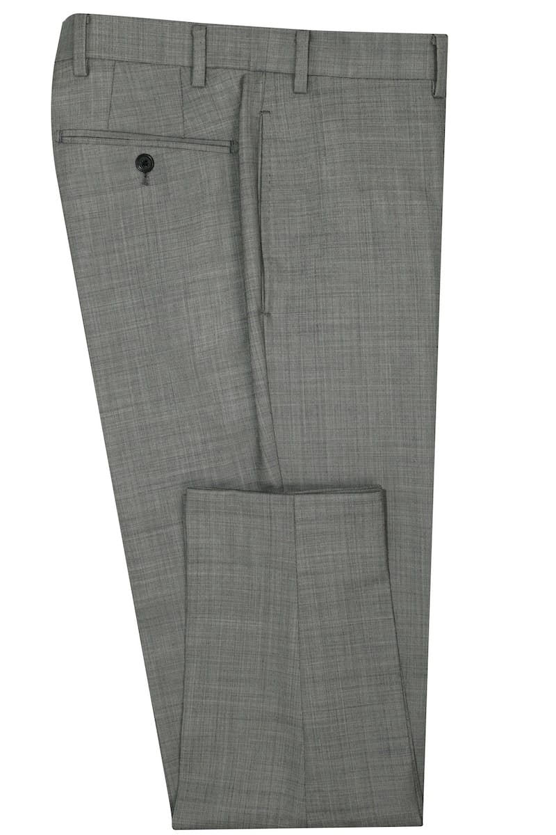 Belview Grey Wool Pants Men's Custom Pants InStitchu