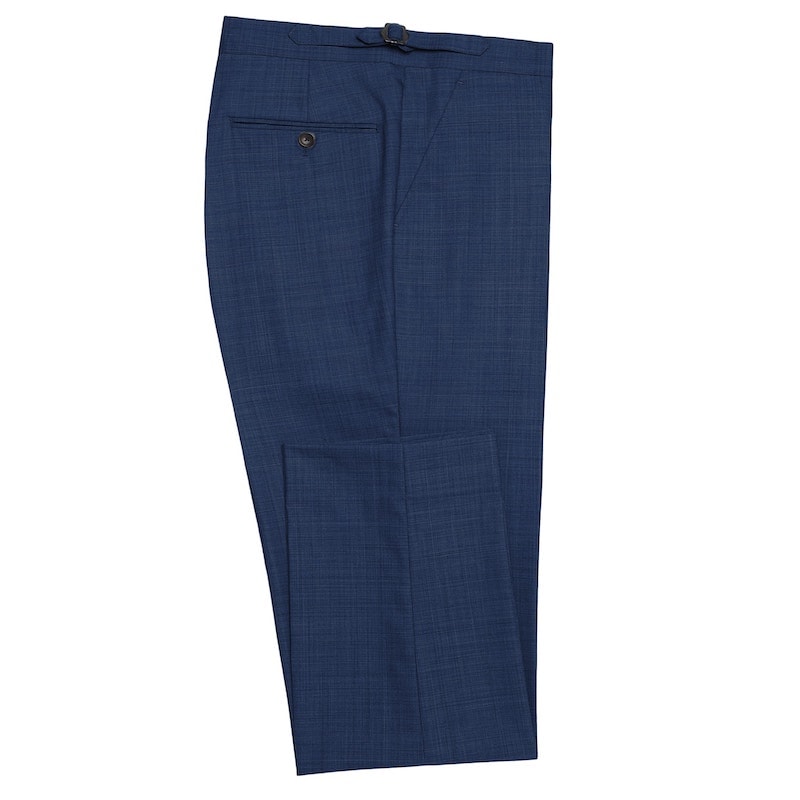InStitchu Collection Bushelman Blue Wool Pants