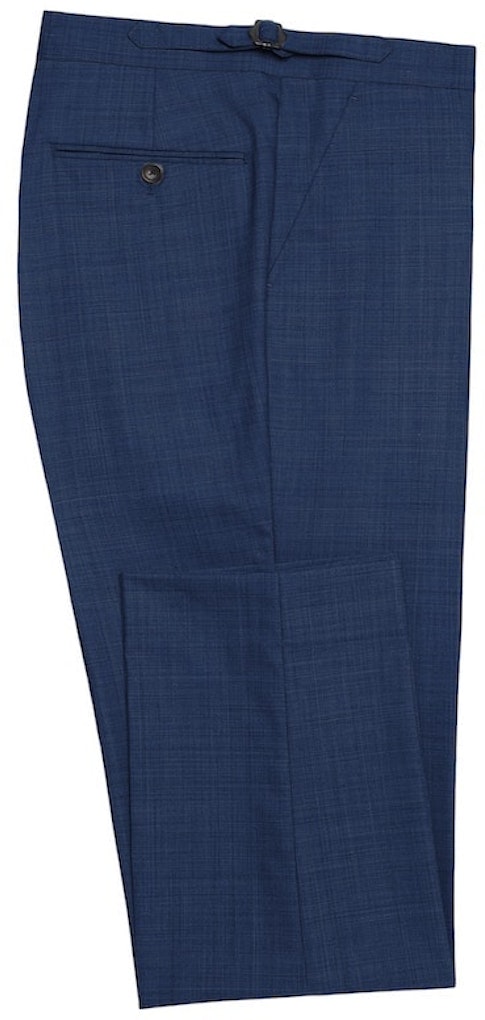 InStitchu Collection Bushelman Blue Wool Pants