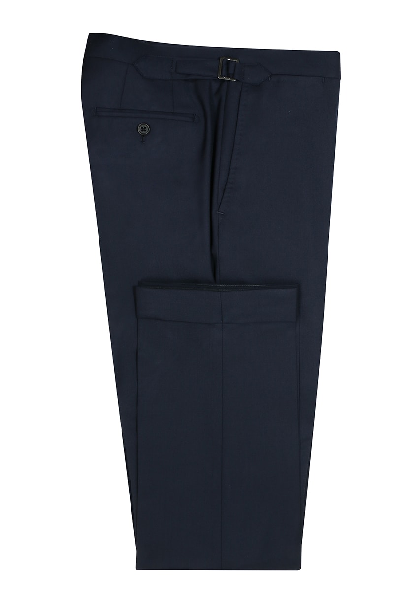 InStitchu Collection Crompton Navy Wool Pants