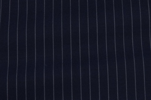 InStitchu Collection Fleg Grey Pinstripe Wool Pants