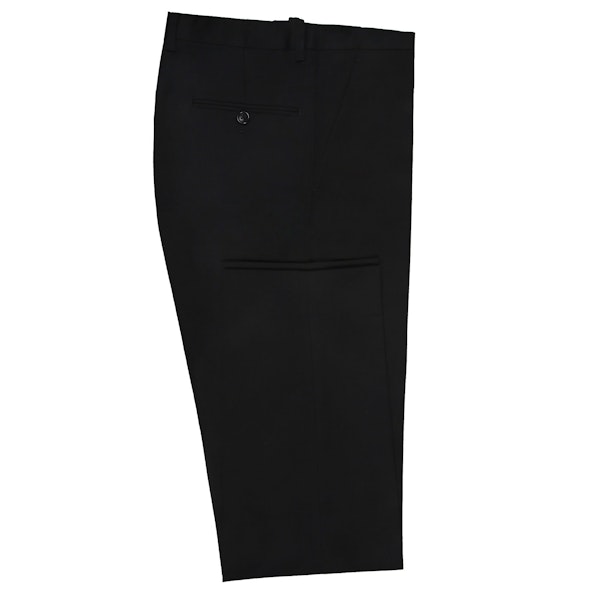 InStitchu Collection Huffed Black Wool Pants