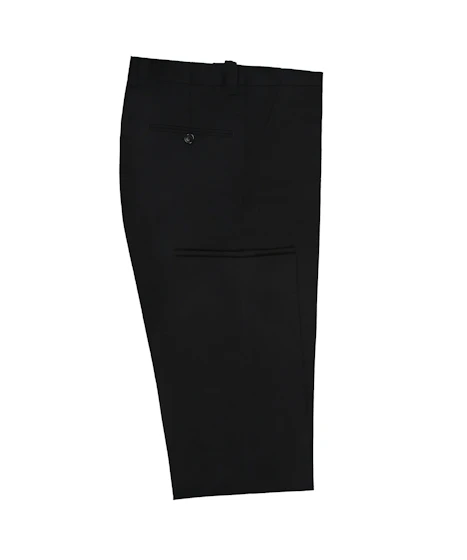 InStitchu Collection Huffed Black Wool Pants
