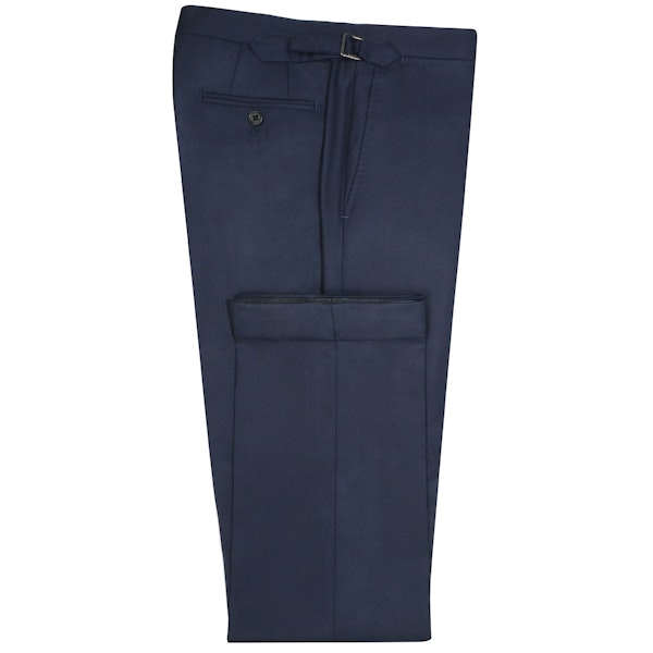 InStitchu Collection Miller Navy Nailhead Wool Pants