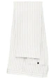 Molveno White Pinstripe Cotton Linen Pants — photo 1